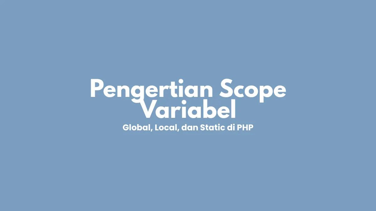 scope-variabel